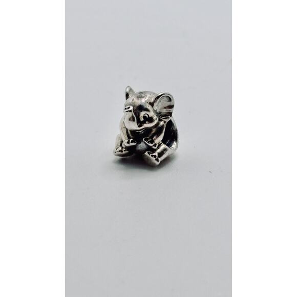 Authentic Pandora Sterling Silver Lucky Elephant Charm ALE 925 - Picture 1 of 4